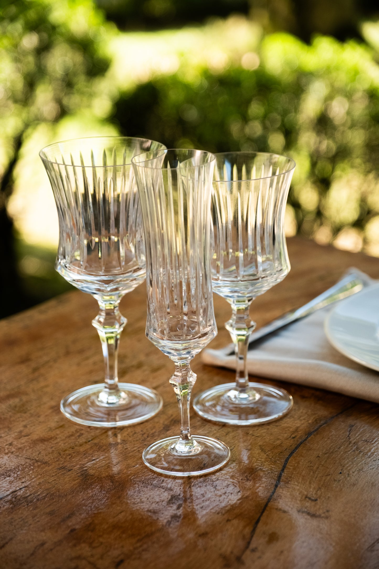 Taça de Cristal Clássica Lapidado 72 P/ Água | Cristal Blumenau