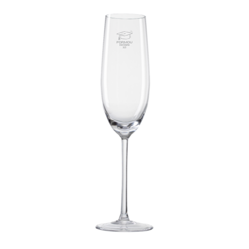 Taça de Cristal Flute para Espumante | PERSONALIZAÇÃO