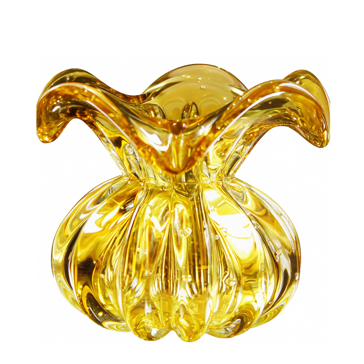 Vaso de Murano Ouro Pequeno