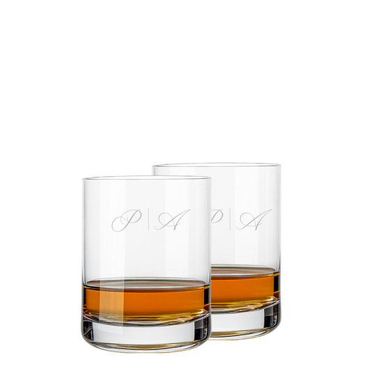 Copo de Cristal On The Rocks 315ml Liso | PERSONALIZAÇÃO