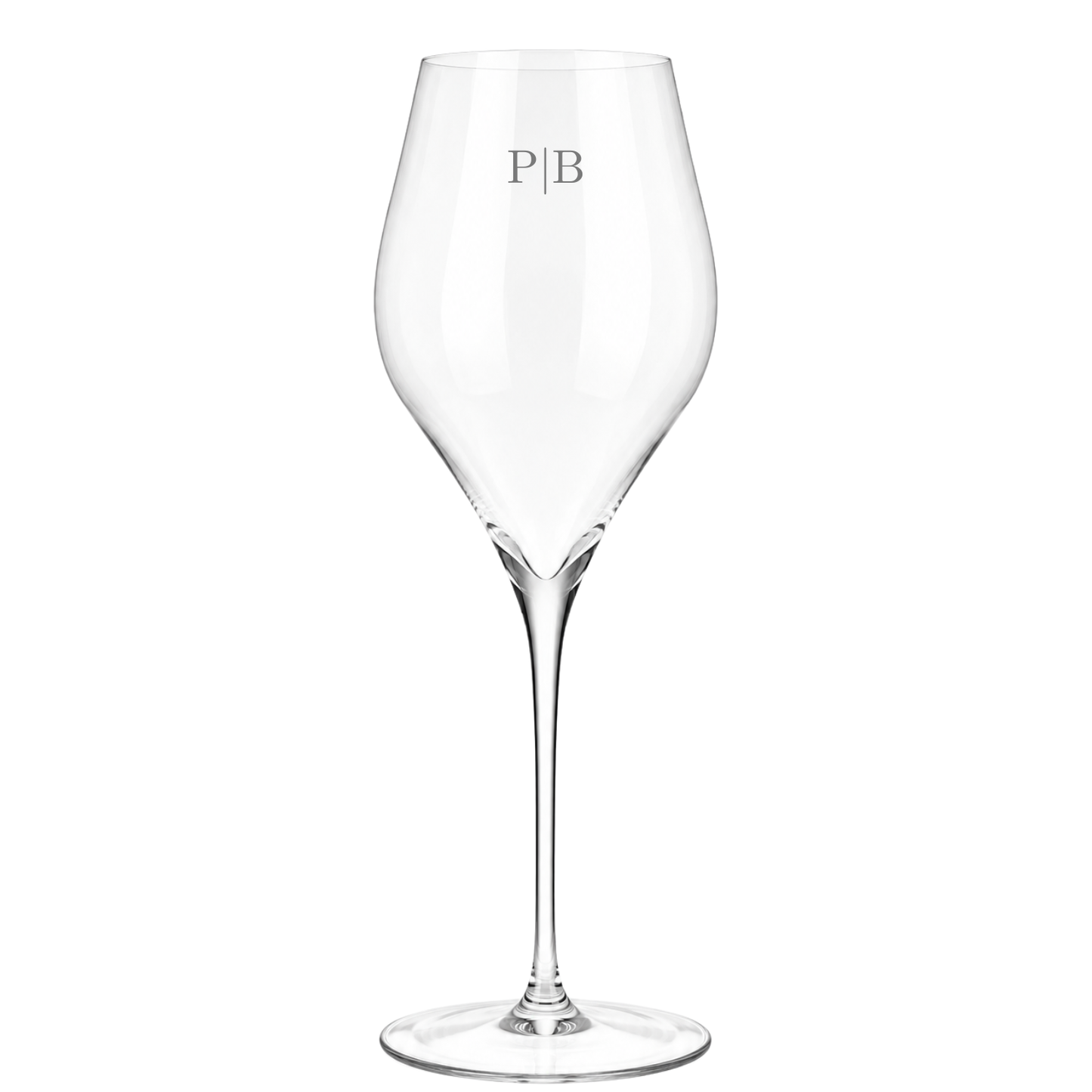 PERSONALIZAÇÃO | Taça de Cristal Perlages do Brasil para Champagne 340ml | Cristal Blumenau