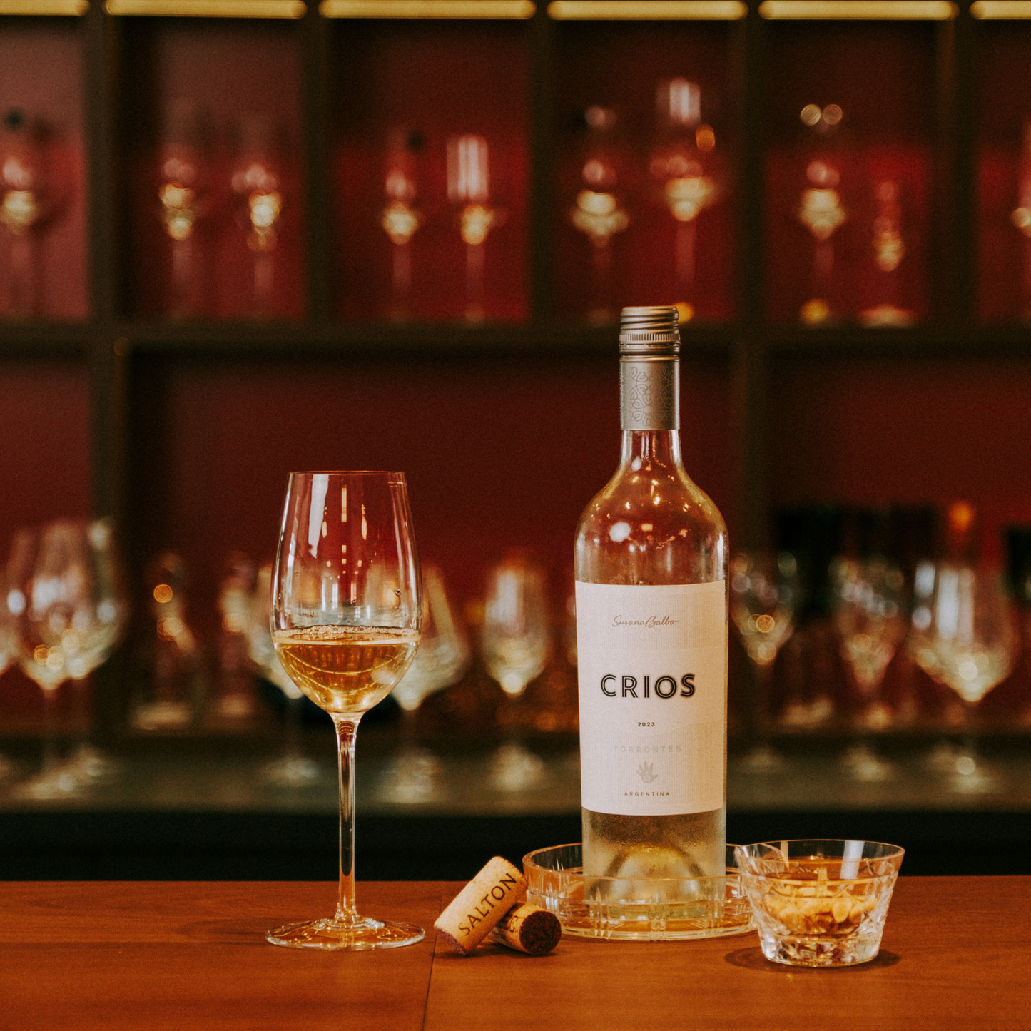 Jogo com 6 Taças de Cristal Chardonnay para Vinho Branco | Cristal Blumenau