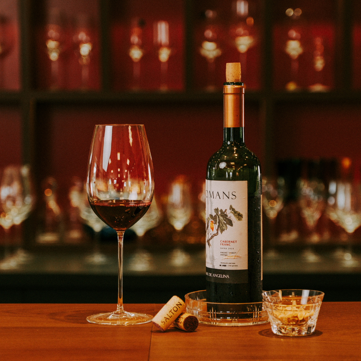 PERSONALIZAÇÃO | Taça de Cristal Bordeaux Médoc para Vinho Tinto 690ml | Cristal Blumenau
