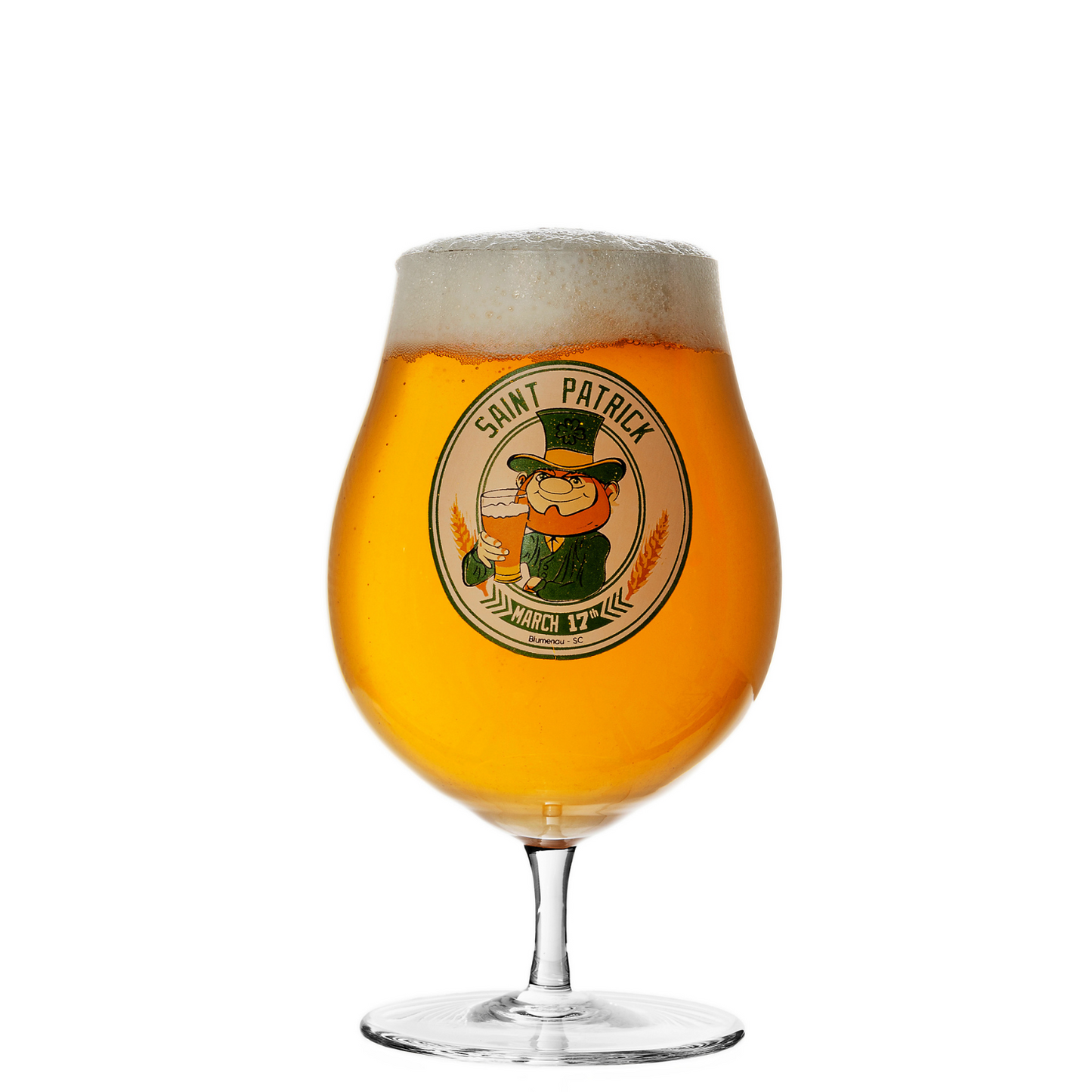 Taça de Cristal Saint Patrick para Cerveja | Cristal Blumenau