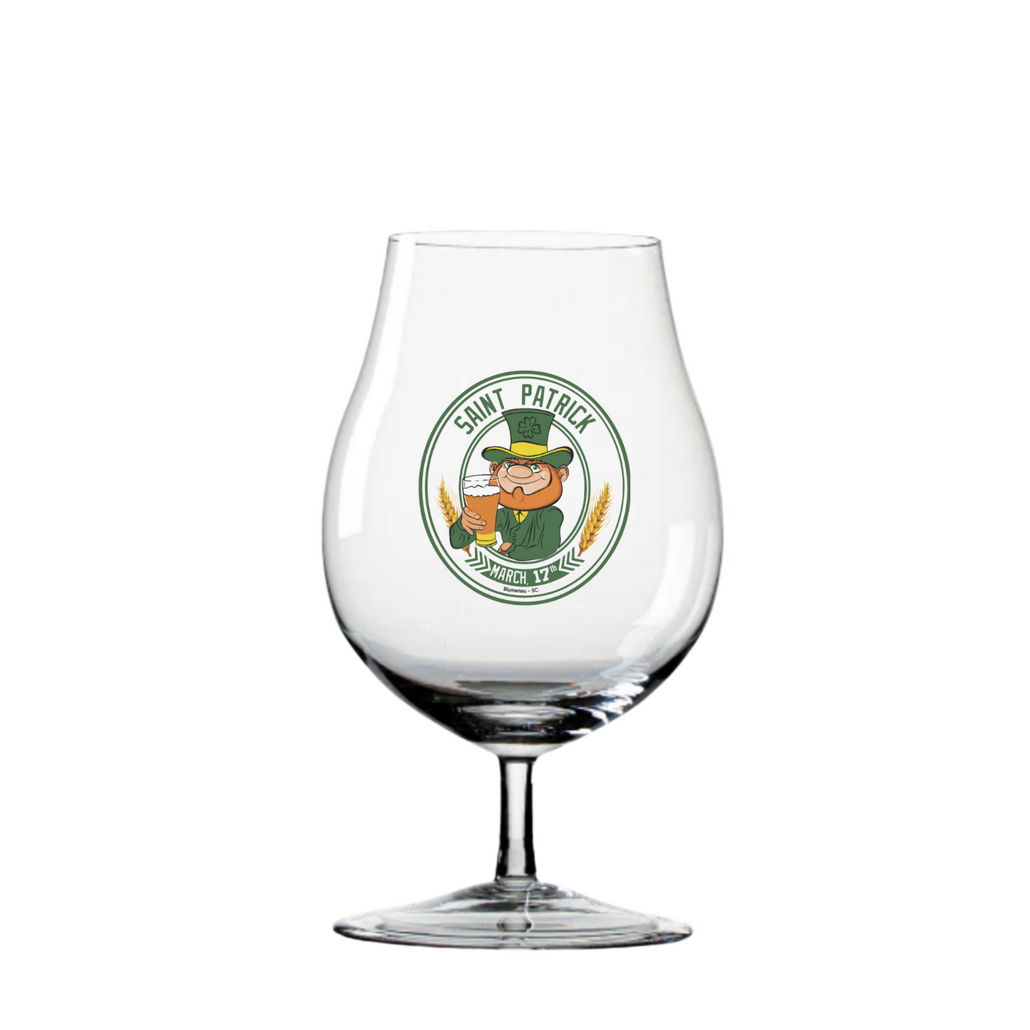 Taça de Cristal Saint Patrick para Cerveja | Cristal Blumenau