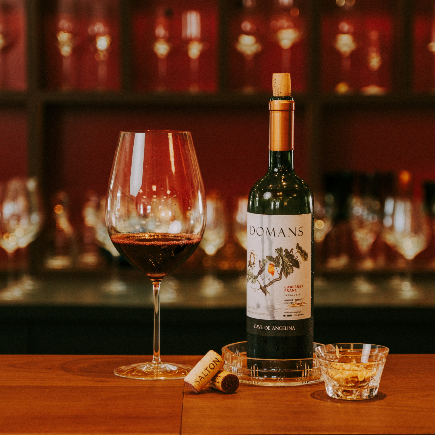 Taça de Cristal Moderação Saint-Émillion Vinho Tinto 1230ml | Cristal Blumenau