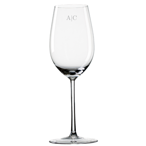 PERSONALIZAÇÃO | Taça de Cristal Chardonnay para Vinho Branco 360ml | Cristal Blumenau