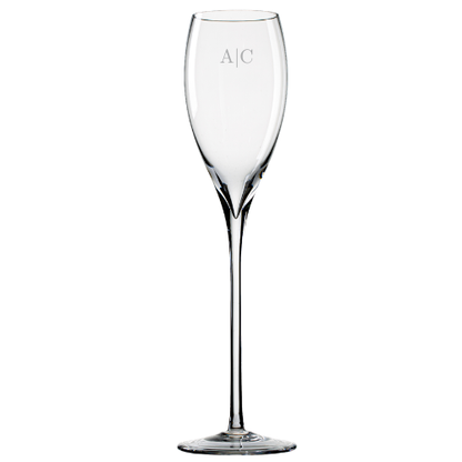 PERSONALIZAÇÃO | Taça de Cristal Vert Champanhe 180ml | Cristal Blumenau
