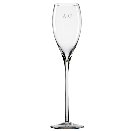 PERSONALIZAÇÃO | Taça de Cristal Vert Champanhe 180ml | Cristal Blumenau