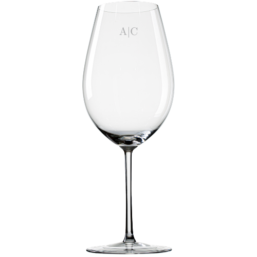 PERSONALIZAÇÃO | Taça de Cristal Bordeaux Margaux para Vinho Tinto 850ml | Cristal Blumenau