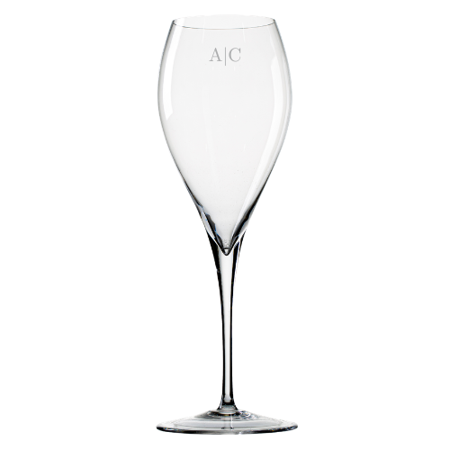 PERSONALIZAÇÃO | Taça de Cristal Spumanti Italiano para Espumante 320ml | Cristal Blumenau