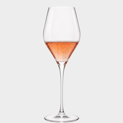 Jogo com 2 Taças de Cristal Perlages do Brasil para Champagne 340ml | Cristal Blumenau