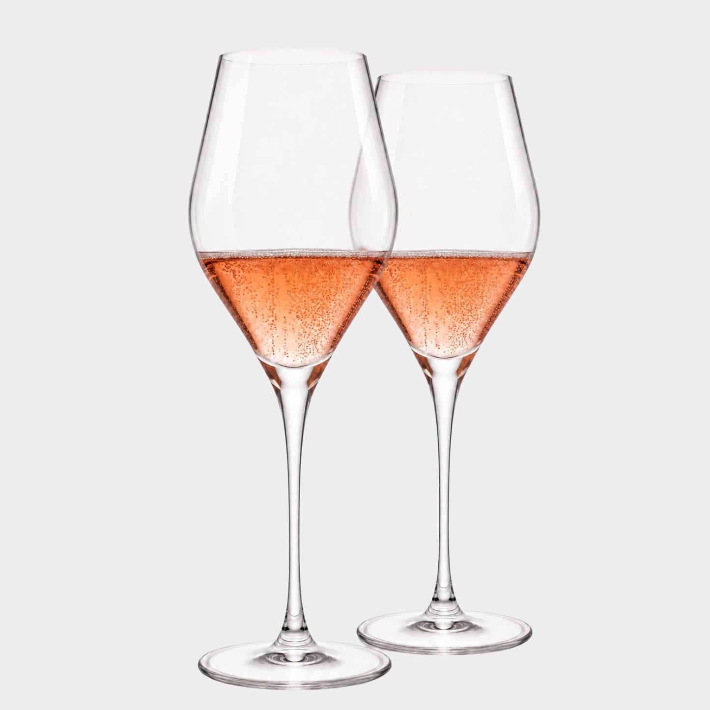 Jogo com 2 Taças de Cristal Perlages do Brasil para Champagne 340ml | Cristal Blumenau