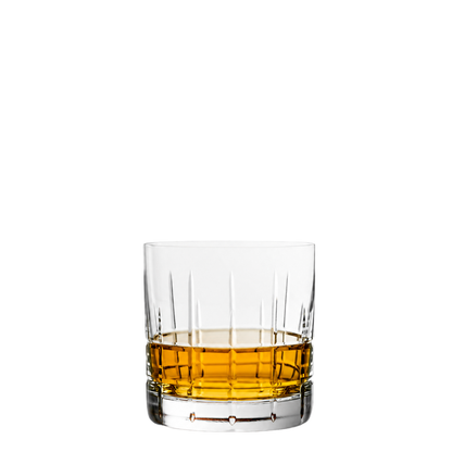 Copo de Cristal Double Whisky 400ml Lapidado 48 | Cristal Blumenau