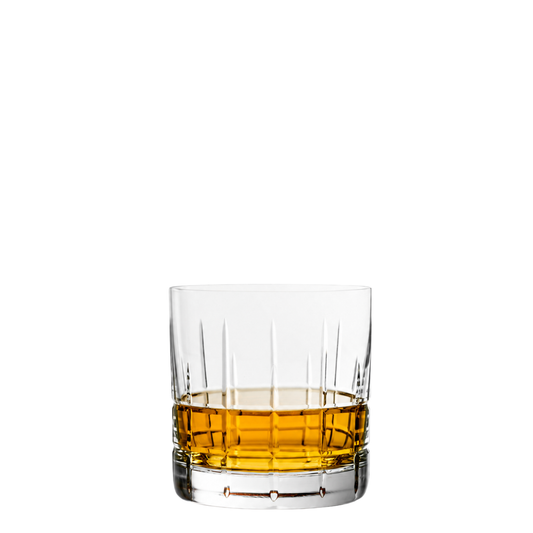 Copo de Cristal Double Whisky 400ml Lapidado 48 | Cristal Blumenau