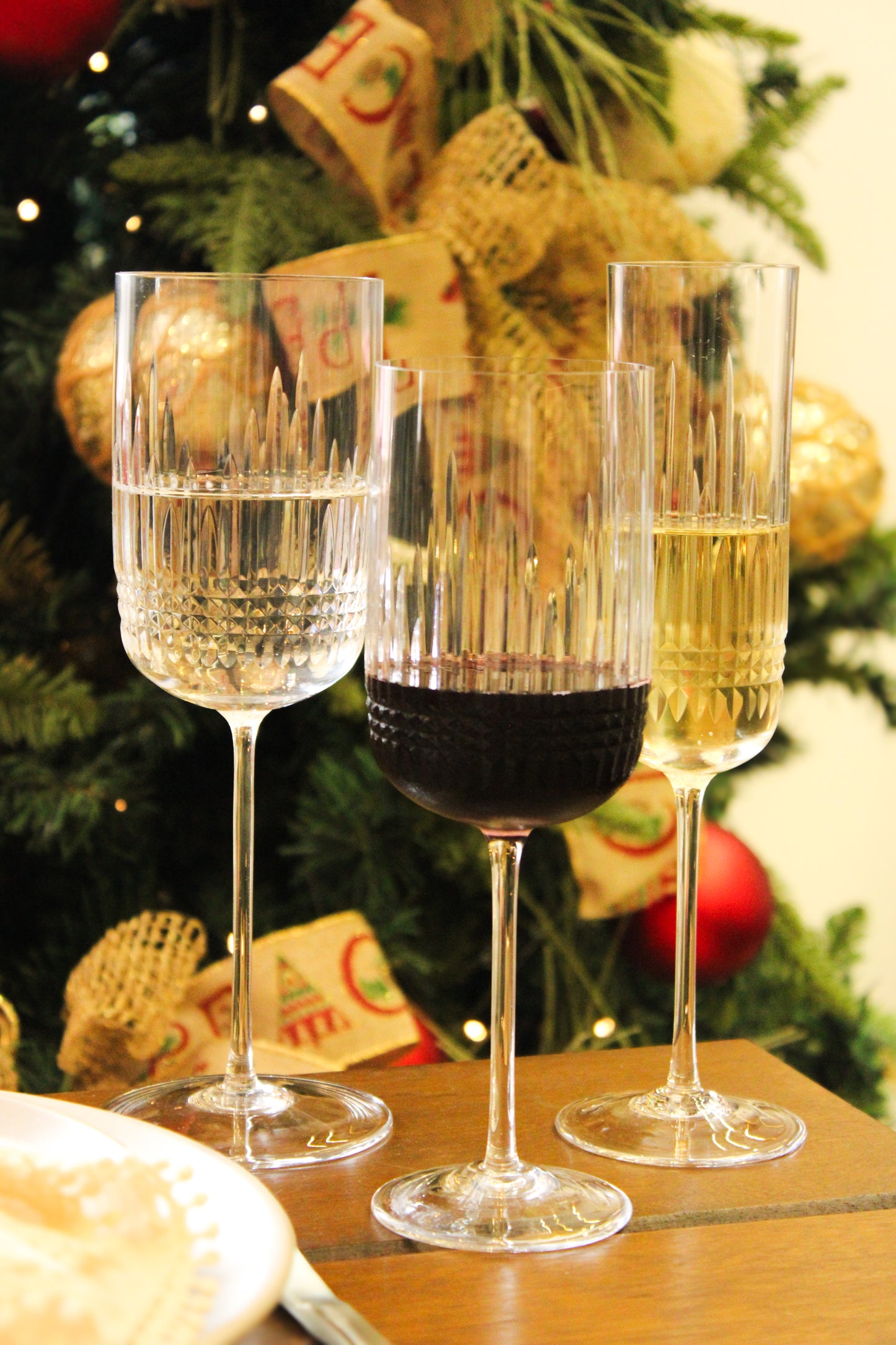 Taça de Cristal Versailles Lapidado 42 P/ Champagne | Cristal Blumenau