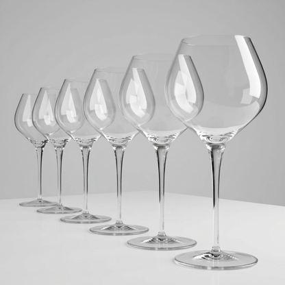 Jogo com 6 Taças de Cristal Perlage para Champagne 450ml | Cristal Blumenau