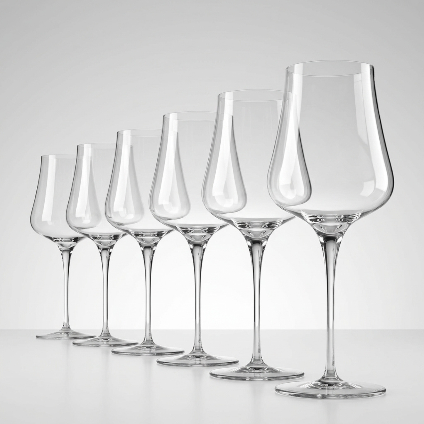 Jogo de 6 Taças de Cristal Universal Vinho Tinto 456ml | Cristal Blumenau