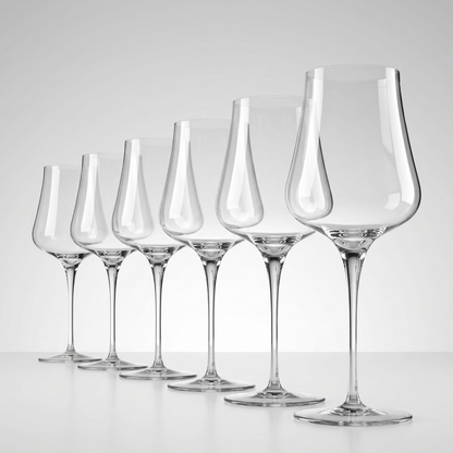 Jogo de 6 Taças de Cristal Universal Vinho Tinto 456ml | Cristal Blumenau