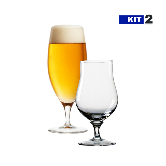 Kit Duo Cristal – Bruxelas e Tulipa Pokal Pilsner | Cristal Blumenau