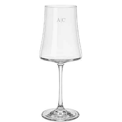 PERSONALIZAÇÃO | Taça de Cristal Moderna para Vinho Tinto 500ml | Cristal Blumenau