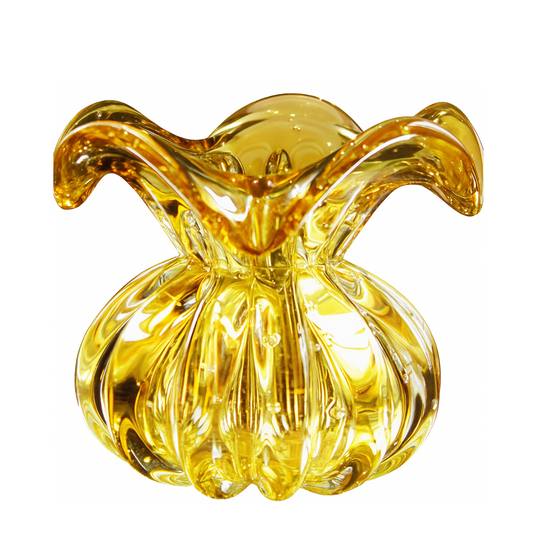 Vaso de Murano Ouro Pequeno