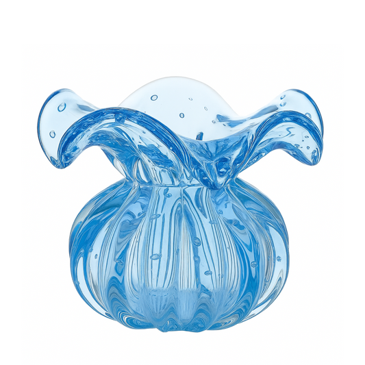 Vaso de Murano Azul Pequeno