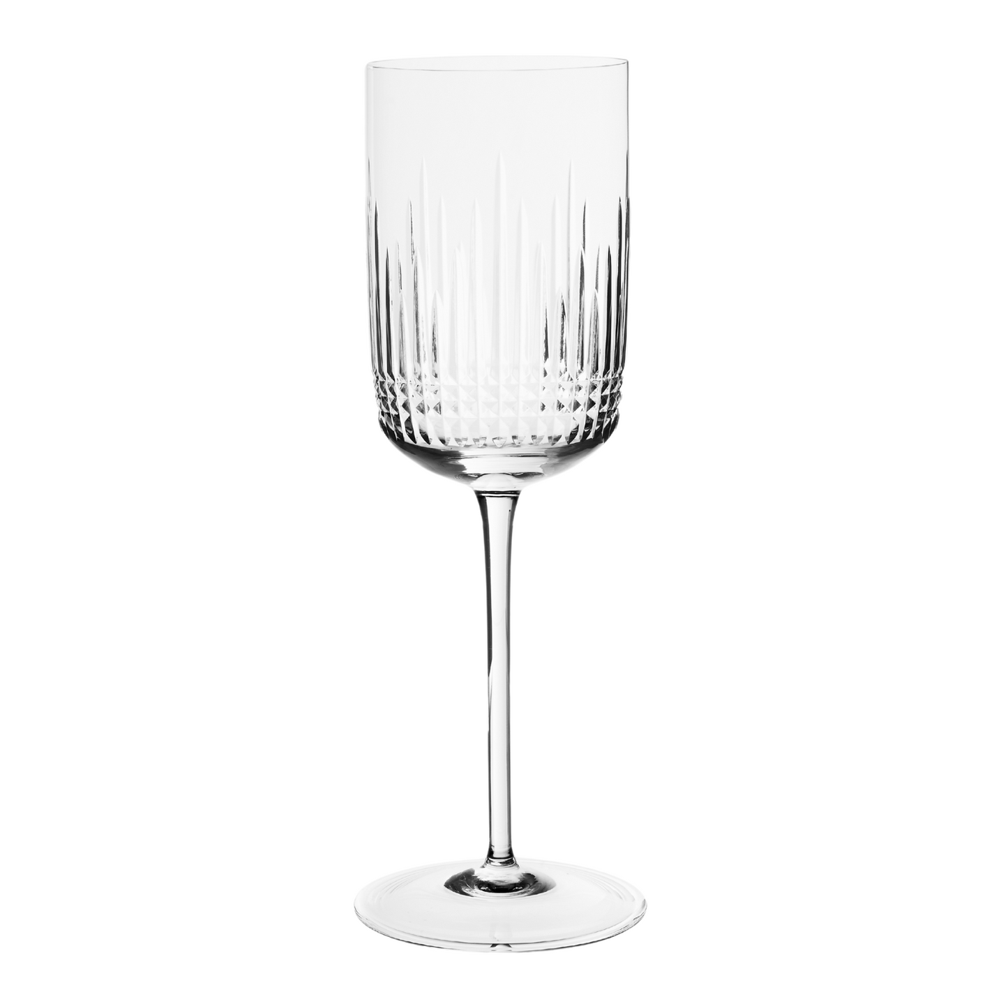 Taça de Cristal Versailles Lapidado 42 P/ Água | Cristal Blumenau