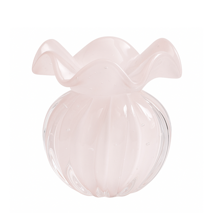 Vaso de Murano Rosa Médio