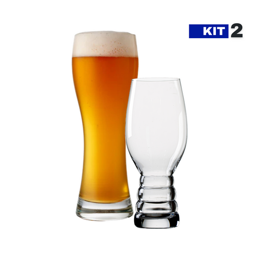 Kit Duo Cristal – IPA e Weiss Tradicional | Cristal Blumenau