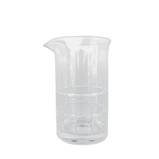 Copo de Cristal Mixing Glass 750ml Lapidado | Cristal Blumenau