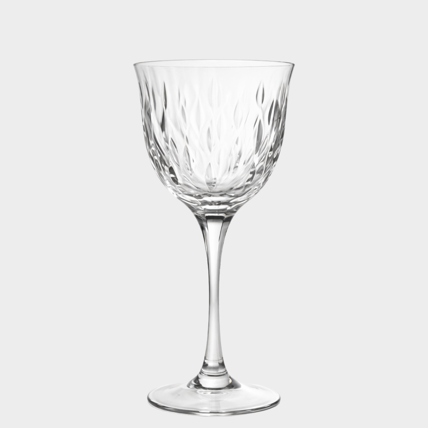 Taça de Cristal Gotas Lapidado 71 P/ Água | Cristal Blumenau