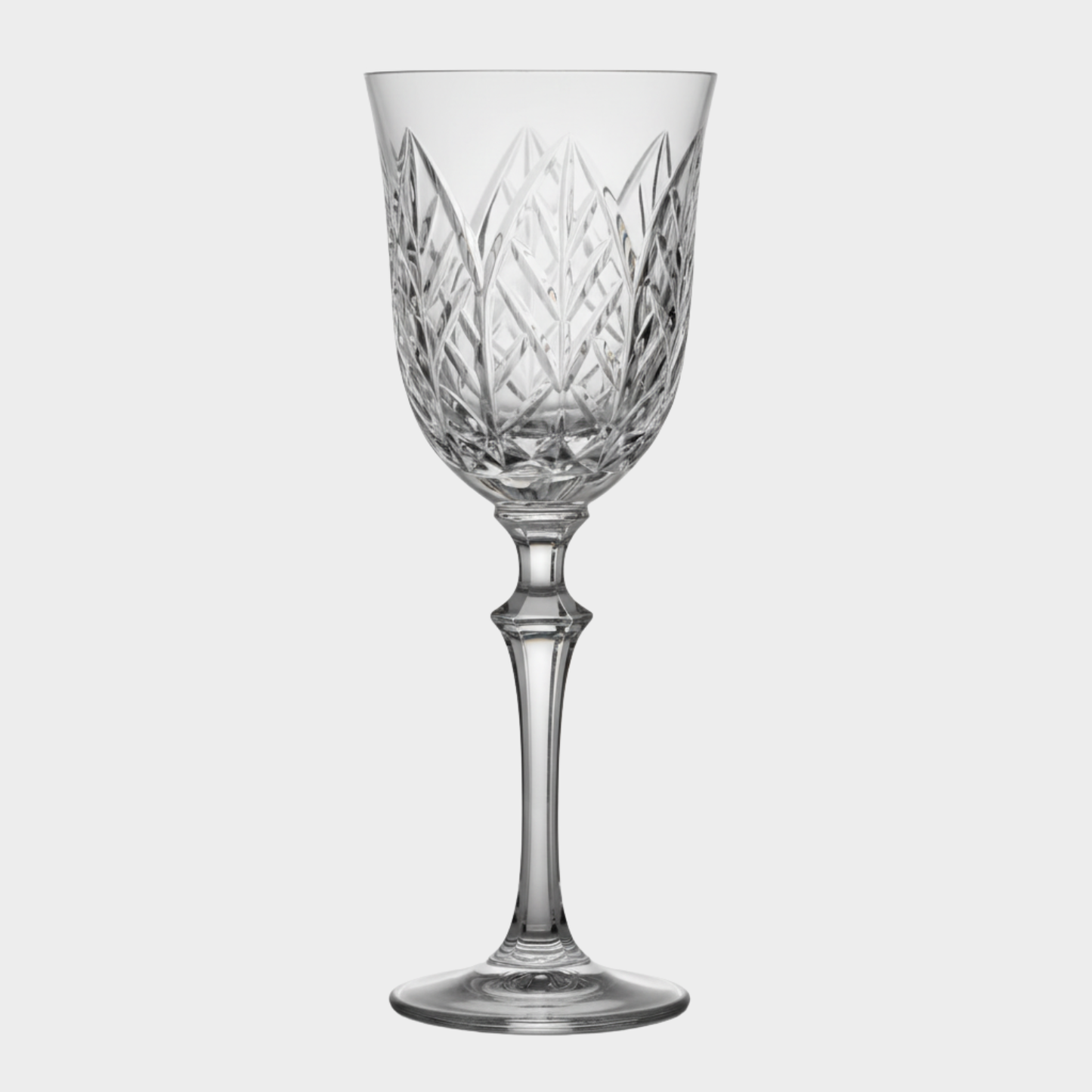 Taça de Cristal Botânica Lapidado 73 P/ Água | Cristal Blumenau