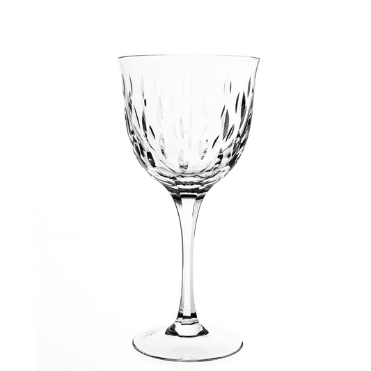 Taça de Cristal Primavera Lapidado 71 P/ Água | Cristal Blumenau