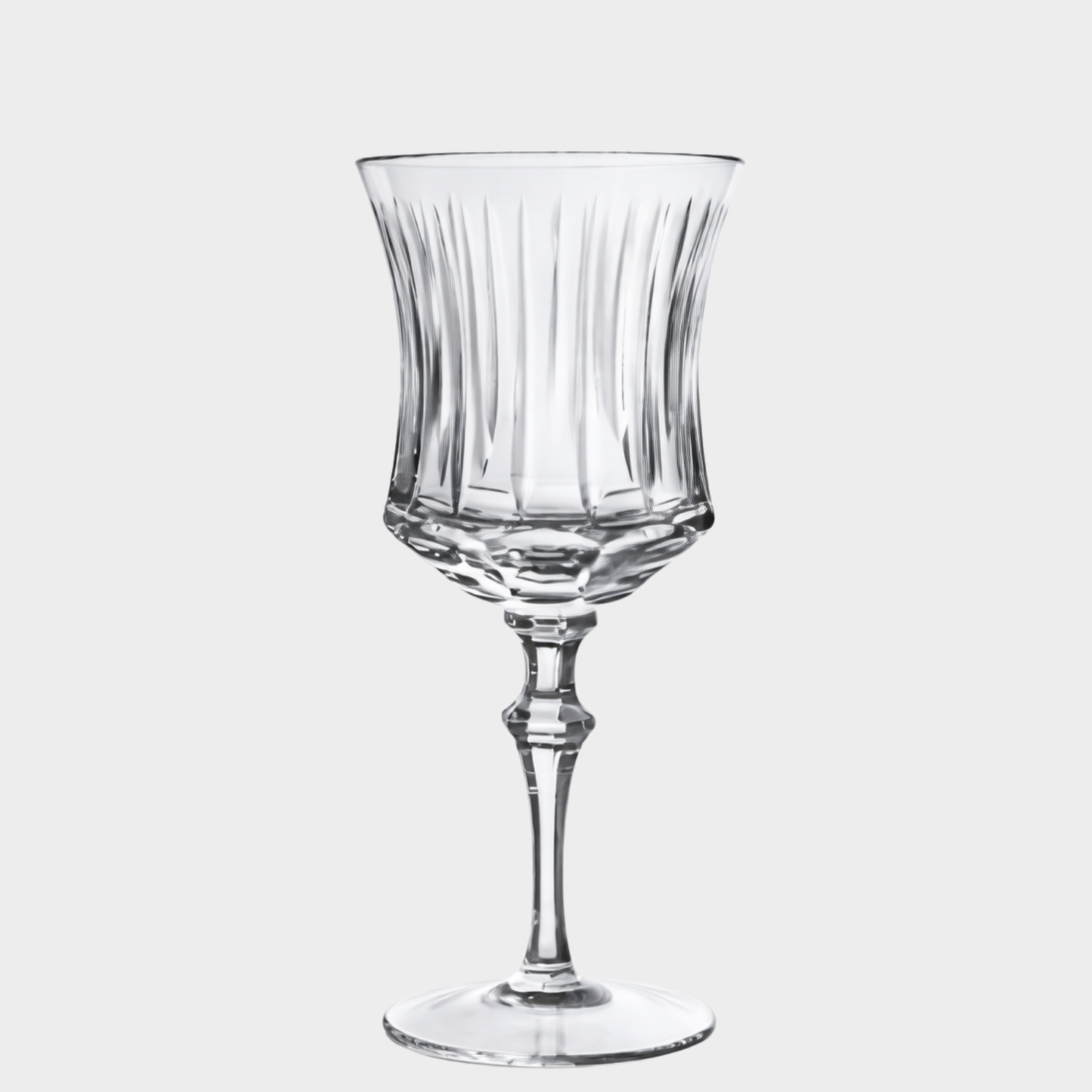 Taça de Cristal Clássica Lapidado 72 P/ Vinho | Cristal Blumenau