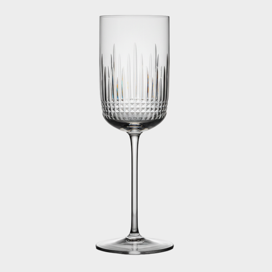 Taça de Cristal Traços Lapidado 42 P/ Água | Cristal Blumenau