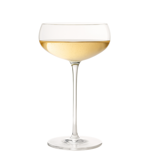 Taça de Cristal Cocktail Balneário para Espumante | Cristal Blumenau