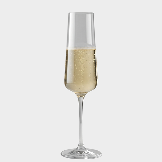 Taça de Cristal Moderna para Espumante 210ml | Cristal Blumenau