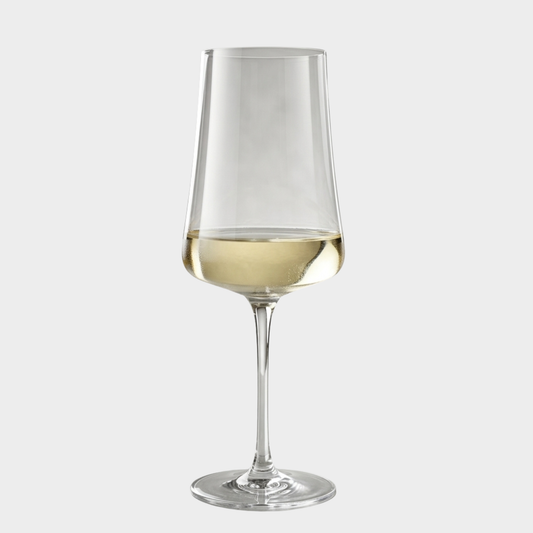 Taça de Cristal Moderna para Vinho Branco 360ml | Cristal Blumenau