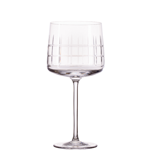 Taça de Cristal Square para Gin 500ml Lapidado I Cristal Blumenau