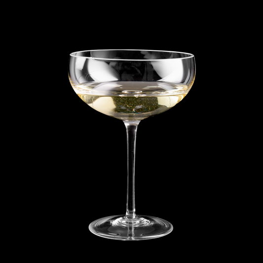 Taça de Cristal Vintage Glam para Champagne 285ml | Cristal Blumenau